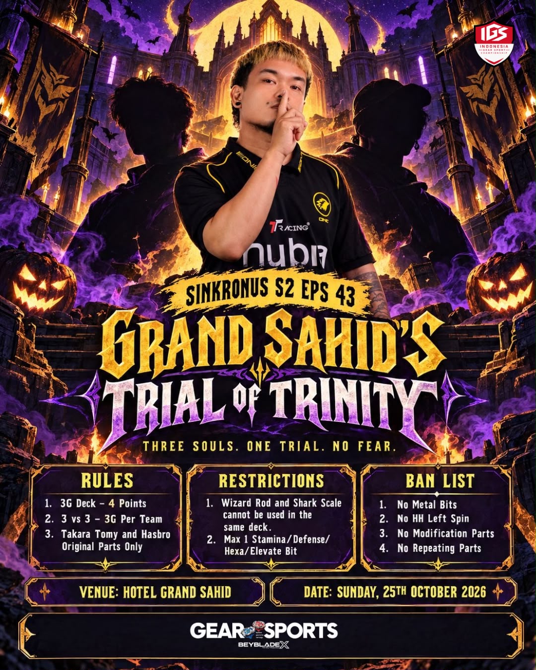 🔥Sinkronus S2Ep43 - Grand Sahid’s Trial of Trinity🔥 poster 1