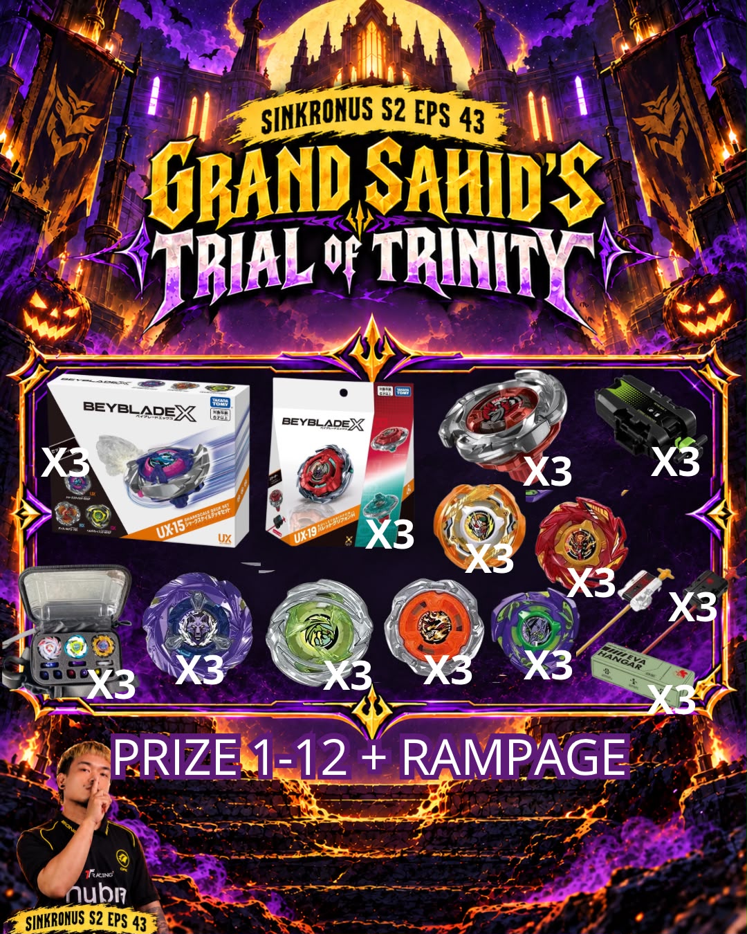 🔥Sinkronus S2Ep43 - Grand Sahid’s Trial of Trinity🔥 poster 2